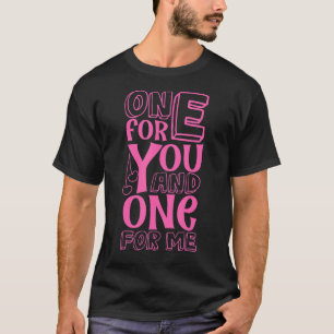 T-shirt Un pour vous et un pour moi cerises