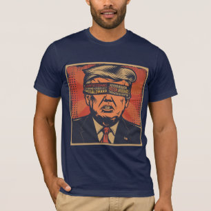 T-shirt Un président aveuglé par les problèmes mentaux