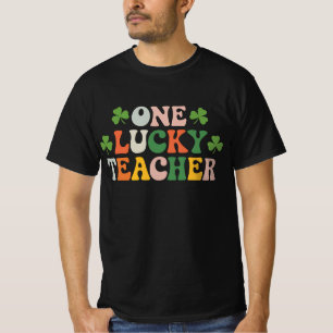 T-shirt Un professeur chanceux enseignant la Saint-Patrick