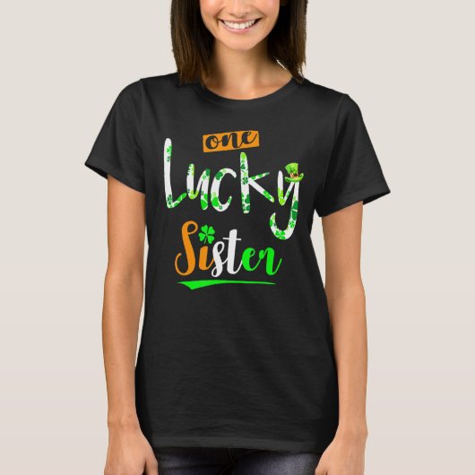 T-shirt Un Professeur Chanceux Saint Patrick Jour S (Devant)