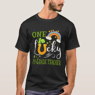 T-shirt Un Professeur de 5E Année Lucky St Patrick's Day R