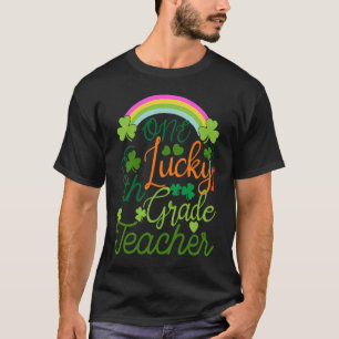 T-shirt Un Professeur de 7e année Lucky St Patricku2019s J