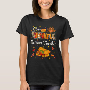 T-shirt Un professeur de sciences reconnaissant feuilles d