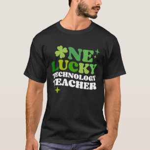 T-shirt Un Professeur de technologie chanceux Irlandais C