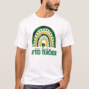 T-shirt Un Professeur Heureux et talentueux Rainbow Jour d