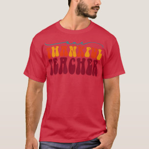 T-shirt Un Professeur Heureux Mes Dindons Favoris M'Appele