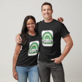 T-shirt Un Professeur Lucky Leopard Rainbow St Patrick’S D (Unisexe)