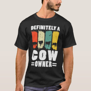 T-shirt Un Propriétaire De Vache Vaches Animaux De Ferme 1
