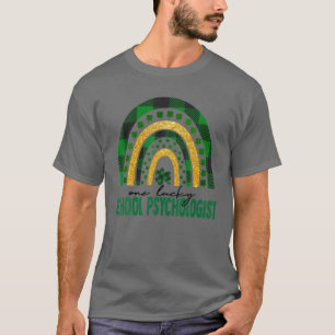 T-shirt Un psychologue de Lucky School St patrick arc-en-c