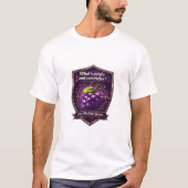 T-shirt Un Raisin Abélien (Devant)
