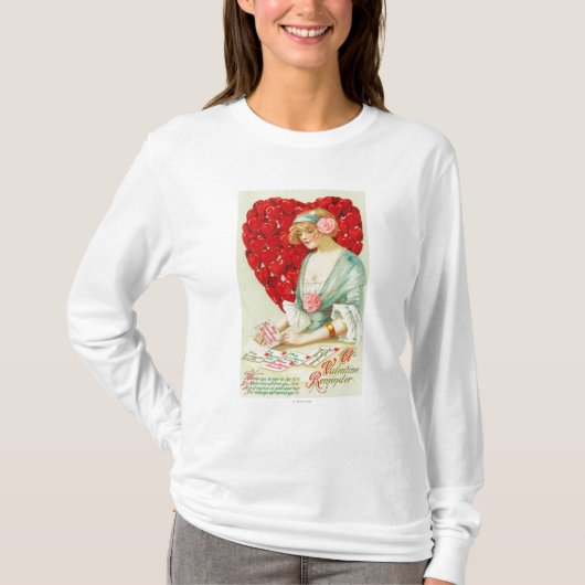 T-shirt Un rappel de Valentine (Devant)