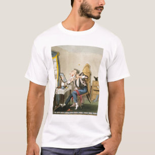 T-shirt Un rasoir émoussé, pub. par chasse, 1827 (etchin