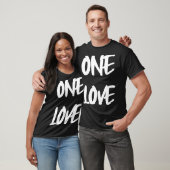 T-shirt Un Rasta Amoureux Dit : (Unisexe)