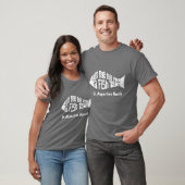 T-shirt Un récit de poisson Customisé (Unisexe)