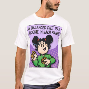 T-shirt Un régime équilibré