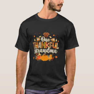 T-shirt Un Remerciement Grand-Mère Tombe Quitte L'Automne