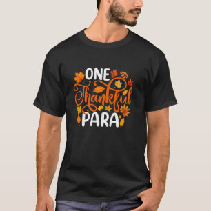 T-shirt Un Remerciement Para drôle Automne automne Thanksg