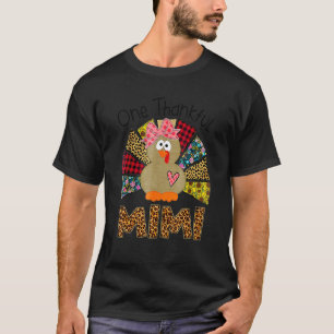 T-shirt Un Remerciements Mimi Turquie Famille Leopart Than