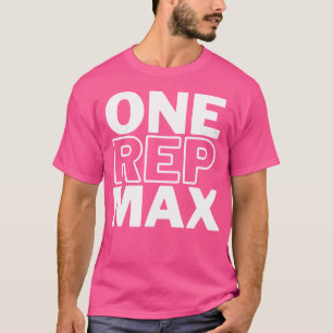 T-shirt Un Rep Maximum Bodybuilding Poids Lifti