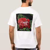 T-shirt un rose (Dos)