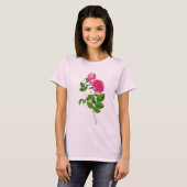 T-shirt Un Rose pour vous (Devant entier)