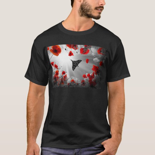 T-shirt Un rouge vulgaire (Devant)
