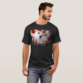 T-shirt Un rouge vulgaire (Devant entier)