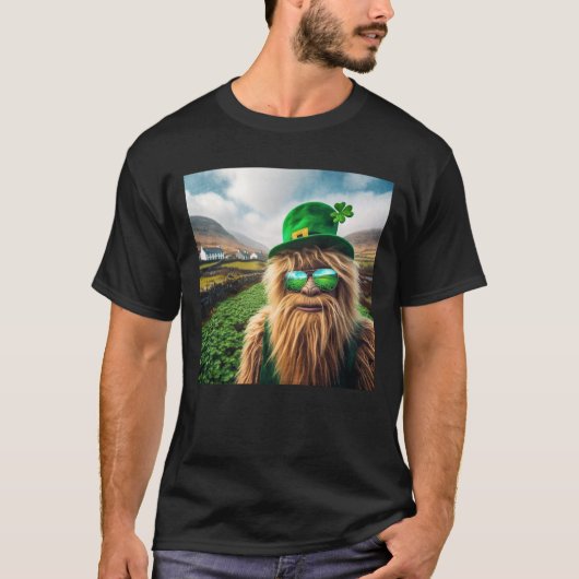 T-shirt Un sasquatch irlandais (Devant)