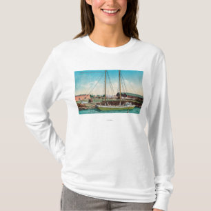 T-shirt Un schooner ScenePetaluma, CA d'expédition
