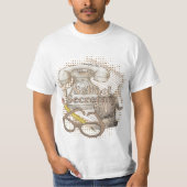 T-shirt Un secrétaire scolaire (Devant)