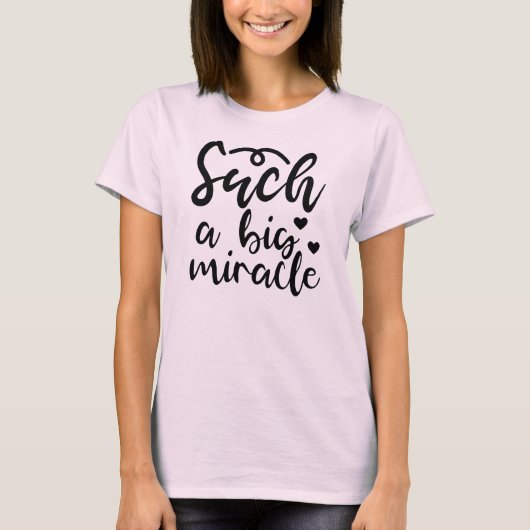 T-shirt Un si grand miracle (Devant)
