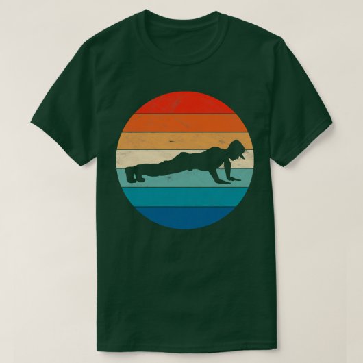 T-shirt Un Soldat Fait Push Up (Design devant)