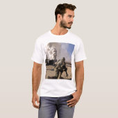 T-shirt Un soldat réagit à une explosion contrôlée (Devant entier)