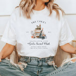 T-shirt Un sort | Halloween Bachelorette<br><div class="desc">Les chemises de bachelorette parfaites pour toute votre fête de mariée ! Le moyen idéal pour votre équipage d'attirer toute l'attention partout où vous et vos filles allez ! Doté d'illustrations d'aquarelle tendance avec des polices de caractères modernes et élégantes. Pour beaucoup d'épouses, Halloween ne vient pas seulement une fois...</div>