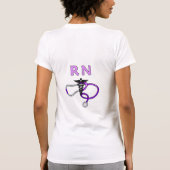 T-shirt Un stéthoscope de RN (Dos)