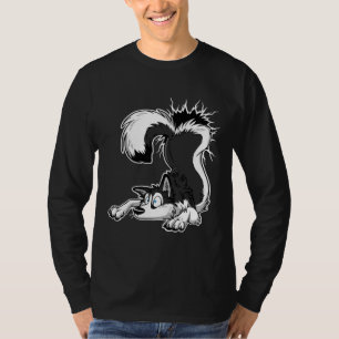 T-shirt Un Stuck Black Husky White présente Active