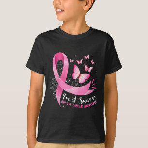 T-shirt Un survivant Sensibilisation au cancer du sein Rub