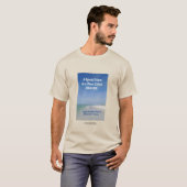 T-shirt "Un talent spécial dans un endroit appelé le Ciel" (Devant entier)