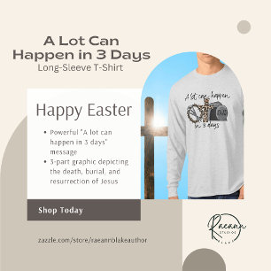 T-shirt Un tas de choses peuvent arriver en 3 jours T-shir