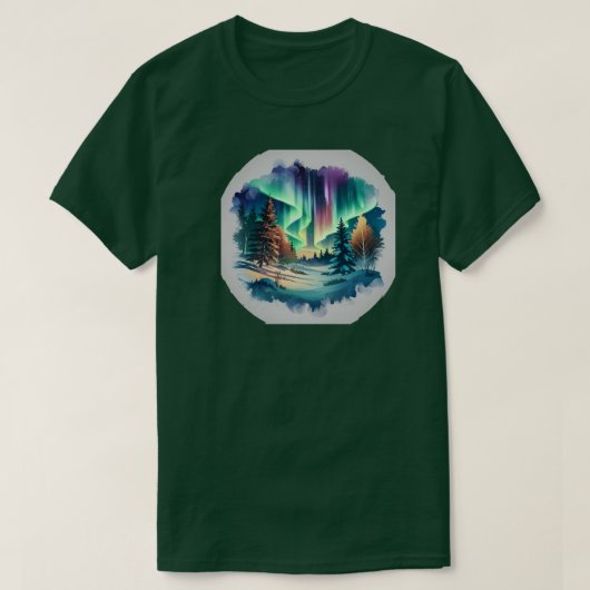 T-shirt Un tee-shirt Dreamy Watercolor (Design devant)