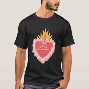 T-shirt Un tel amour de coeurThrob
