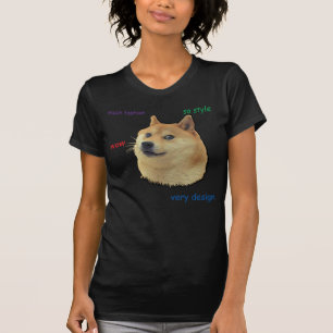 T-shirt Un tel doge. Wouah