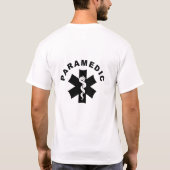 T-shirt Un thème d'infirmier (Dos)