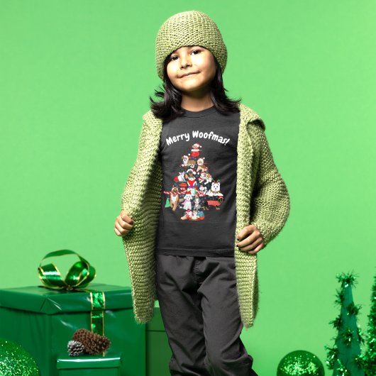 T-Shirt Un très joyeux Noël Doggie