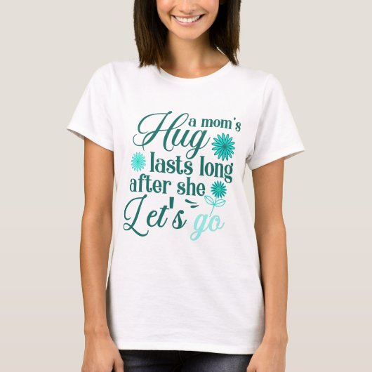 T-shirt Un trou de maman... (Devant)