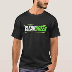 T-shirt Un Végétarien Est Propre Et Vert Végétalisme A
