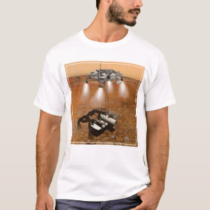 T-shirt Un Véhicule Ascent Quittant Mars.