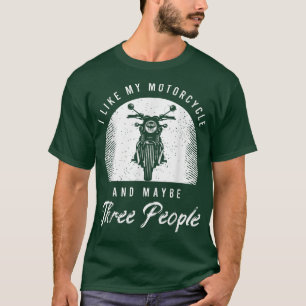 T-shirt Un Vélo Drôle Qui Dit Pour Un Amoureux De La Moto