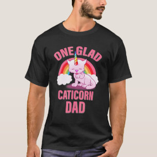T-shirt Un Vêtement de Papa Caticorne Heureux