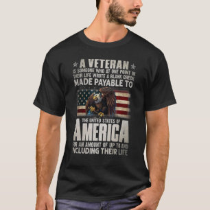 T-shirt Un Vétéran Est Une Personne Qui, À Un Moment De Le